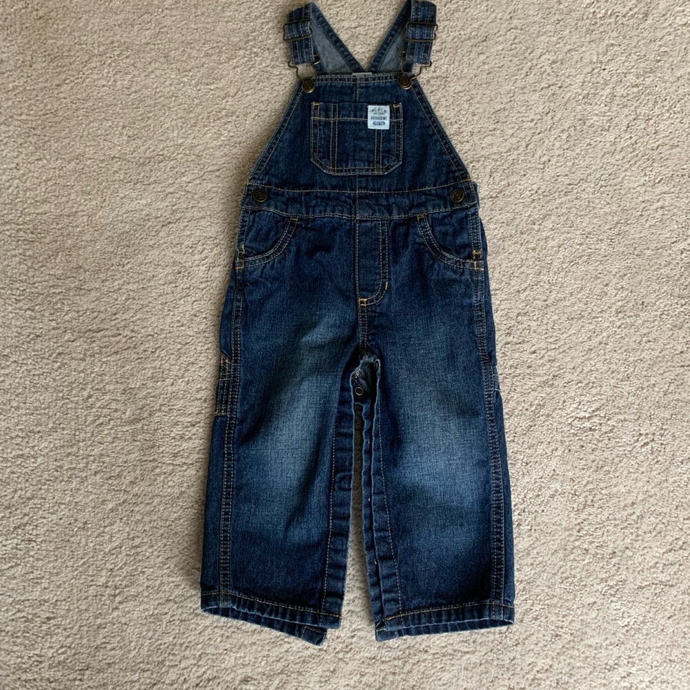 Carter’s Super Awesome Handsome Little Guy Denim Overalls (NWOT)